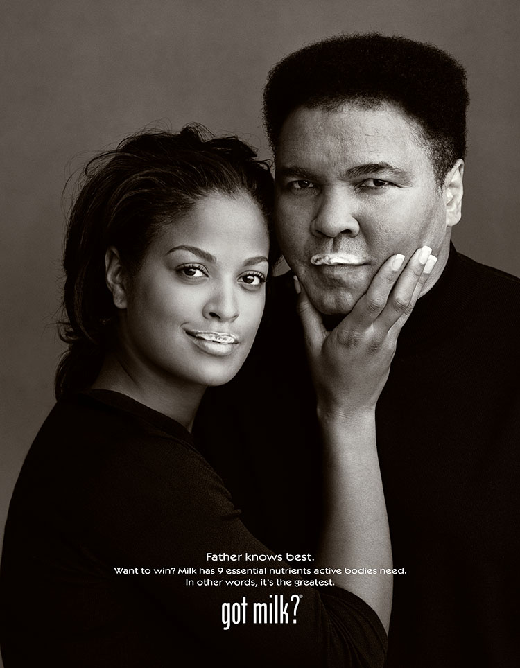 Muhammad and Laila Ali